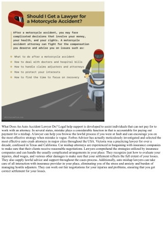 What Does A Cars And Truck Mishap Lawyer Do: An Overview To Legal Depiction