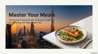 Why Healthy Meal Plans in Dubai Are the Smart Choice for Busy Professionals