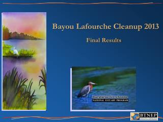 Bayou Lafourche Cleanup 2013