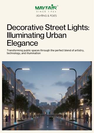 Mayfair Lighting - Decorative Street Lights