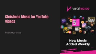 Christmas Music for YouTube Videos with Copyright Safe Tracks