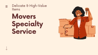 Movers Specialty Service
