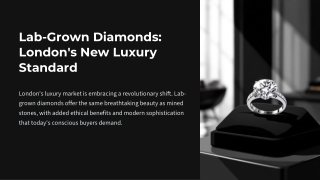 Why Lab Grown Diamonds Are the Future of Fine Jewellery