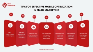 Tips for effective mobile optimization in email marketing