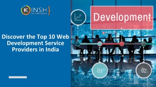 Discover the Top 10 Web Development Service Providers in India