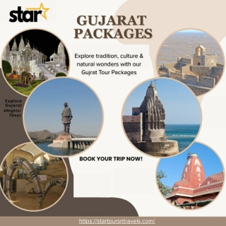 Explore tradition, culture & natural wonders with our Gujrat Tour Packages