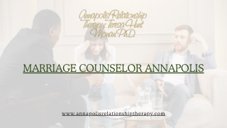 Marriage Counselor Annapolis