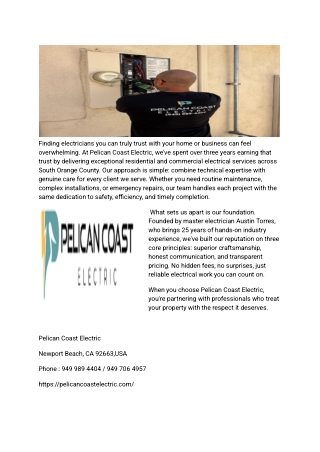 Pelican Coast Electric