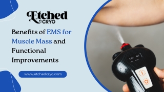 Benefits of EMS for Muscle Mass and Functional Improvements