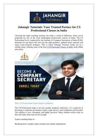 Best CS Professional Online Classes for Strong Learning