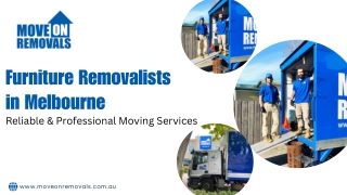 Furniture Removalists Melbourne – Reliable & Professional Moving Services