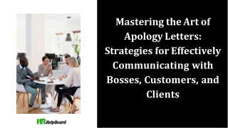 Apology Letter To Boss