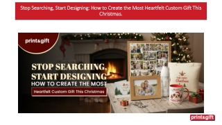 How to Create the Most Heartfelt Custom Gift This Christmas