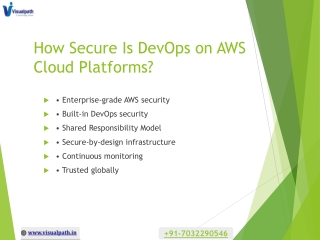 Aws DevOps Training Online - Aws DevOps Online