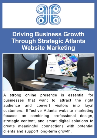 Driving Business Growth Through Strategic Atlanta Website Marketing