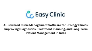 AI-Powered Clinic Management Software for Urology Clinics