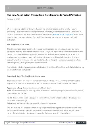 The New Age of Indian Whisky: From Rare Elegance to Peated Perfection