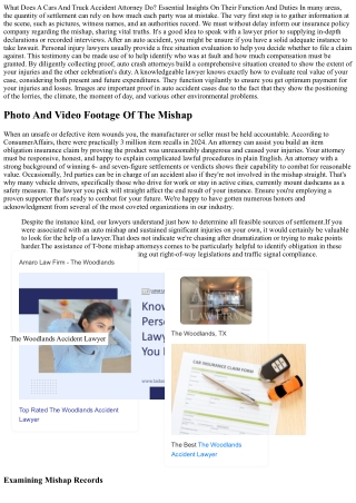 What Does An Auto Accident Legal Representative Do, And Do You Require One?