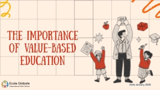 The Importance of Value-Based Education
