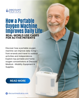 How a Portable Oxygen Machine Improves Daily Life Real-World Use Cases for Active Patients