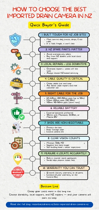 How to Choose the Best Imported Chinese Drain Camera for Your Needs