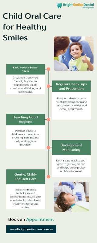 Child Oral Care for Healthy Smiles | Bright Smiles Dental