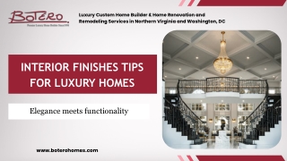 Interior Finishes—Practical Tips for Homeowners.