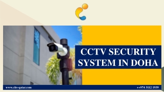 CCTV SECURITY SYSTEM IN DOHA