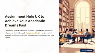 Assignment Help to Achieve Your Academic Dreams Fast