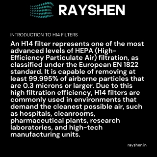 HEPA Filter Manufacturer in India | H13 & H14 HEPA Filters – Rayshen
