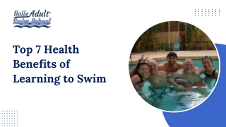 Top 7 Health Benefits of Learning to Swim