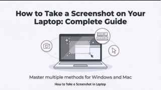 How to Take a Screenshot in Laptop | Windows & Mac Guide