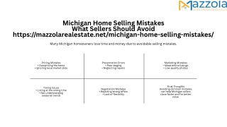 Pricing Mistakes That Hurt Michigan Home Sales