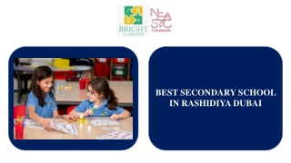 BEST SECONDARY SCHOOL IN RASHIDIYA DUBAI