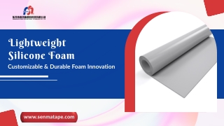 Lightweight Silicone Foam