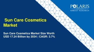 Sun Care Cosmetics Market