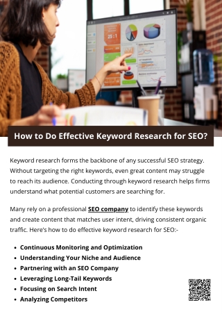 How to Do Effective Keyword Research for SEO?