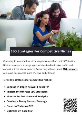 SEO Strategies For Competitive Niches