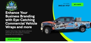 Eye-Catching Vehicle Wrap Service in Ladson, SC