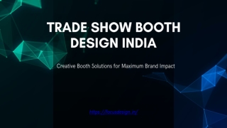 Trade Show Booth Design India - Creative Booth Solutions for Maximum Brand Impact