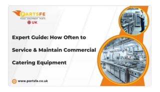 A Complete Guide to Servicing and Maintaining Commercial Catering Equipment