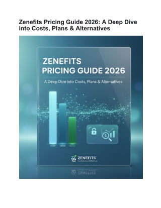 Zenefits Pricing Guide 2026_ A Deep Dive into Costs, Plans & Alternatives