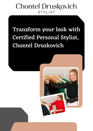 Personal Shopper - Chontel Druskovich Stylist