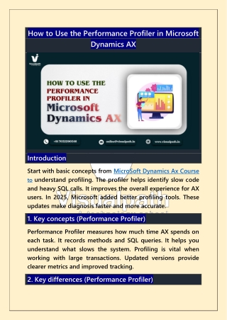 MicroSoft Dynamics Ax Course Beyond Theory and Basics