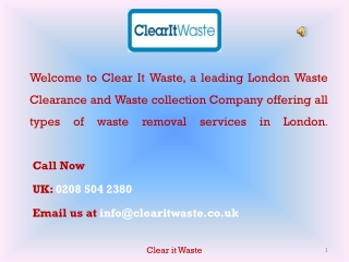Waste Collection London