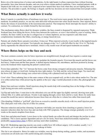 Botox Aesthetic Treatment: Non-Surgical Facial Rejuvenation