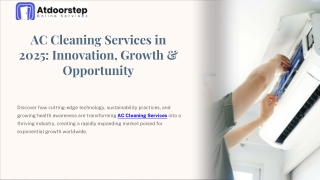 Cutting-Edge AC Cleaning Services for Clean, Fresh Air