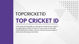 Quick Cricket Betting ID Access for Indian Cricket Fans