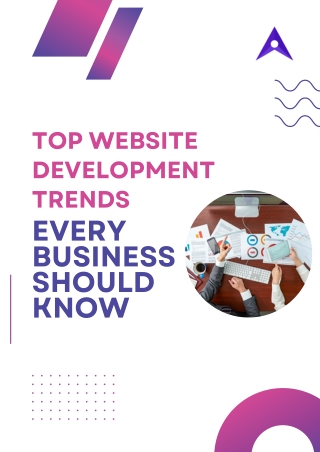 Top Website Development Trends Every Business Should Know