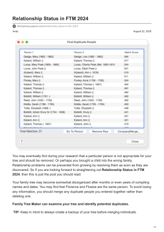 familytreesupport.com-Relationship Status in FTM 2024